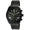 Men's 42mm Black Multi-Function Steel Mesh Watch