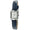 Women's 20mm Square Watch with Glossy Blue Leather Strap