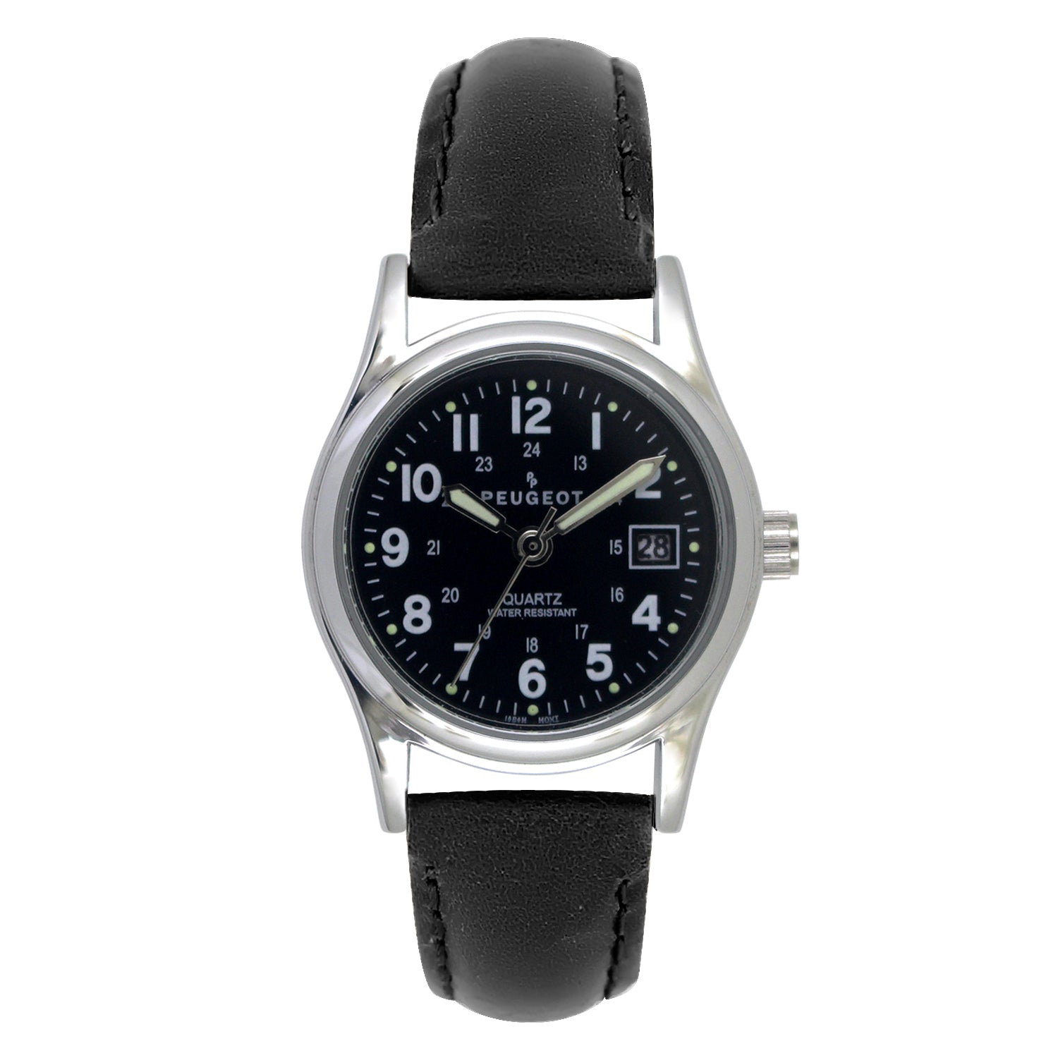 Peugeot Women’s Black Nurses Sport Calendar Wrist Watch Easy Reader