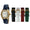 Women's Five Interchangeable Leather Bands Watch Gift Set