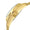 Women's Gold Status Bracelet Watch 36x33mm Barrel Shape Roman Dial