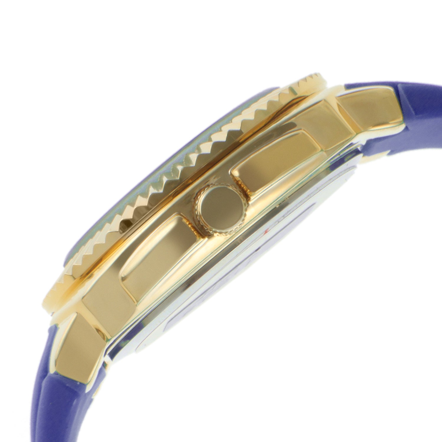 TKO Multi-Function Watch with Fluted Bezel - Blue