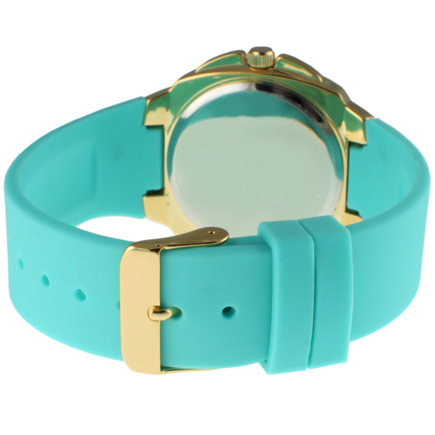 TKO Multi-Function Watch with Fluted Bezel - Turquoise