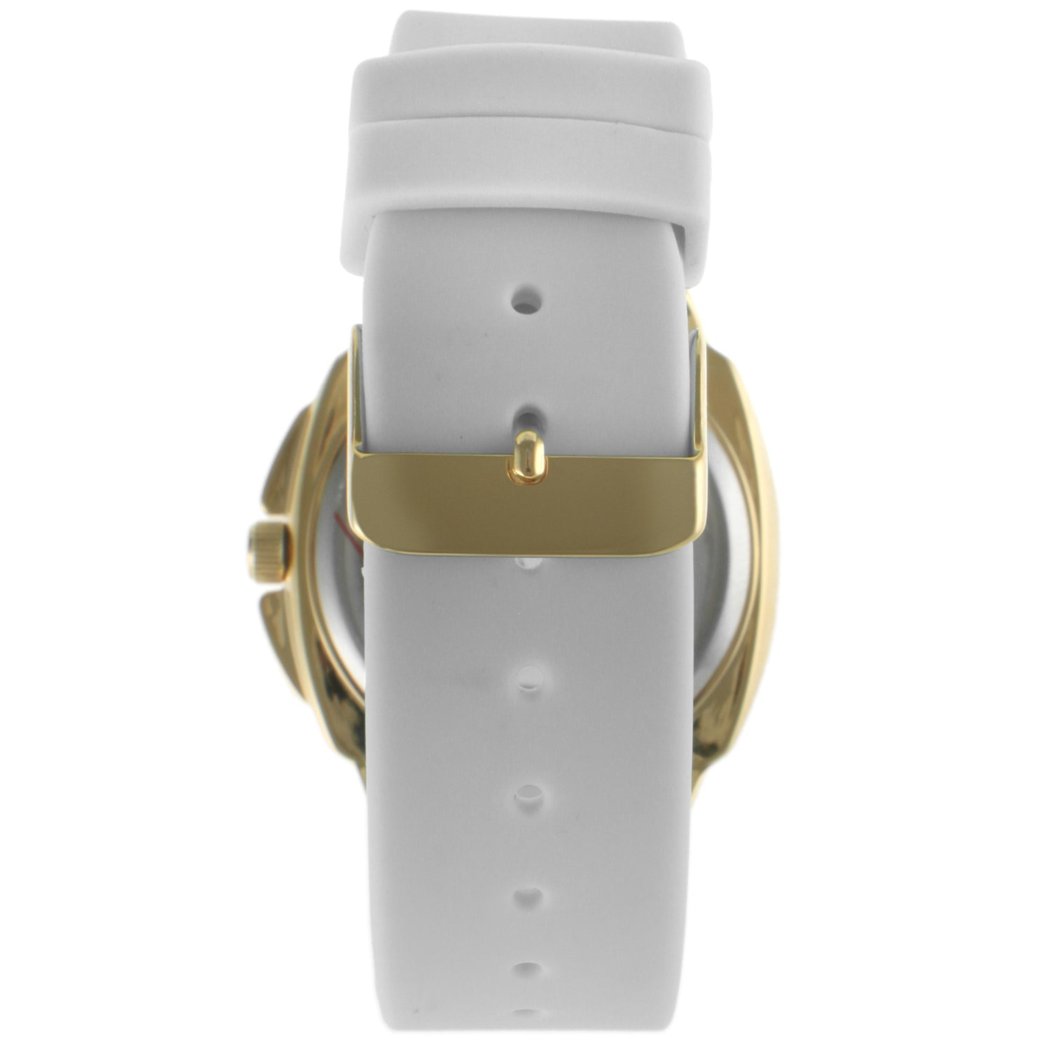 TKO Multi-Function Watch with Fluted Bezel - White
