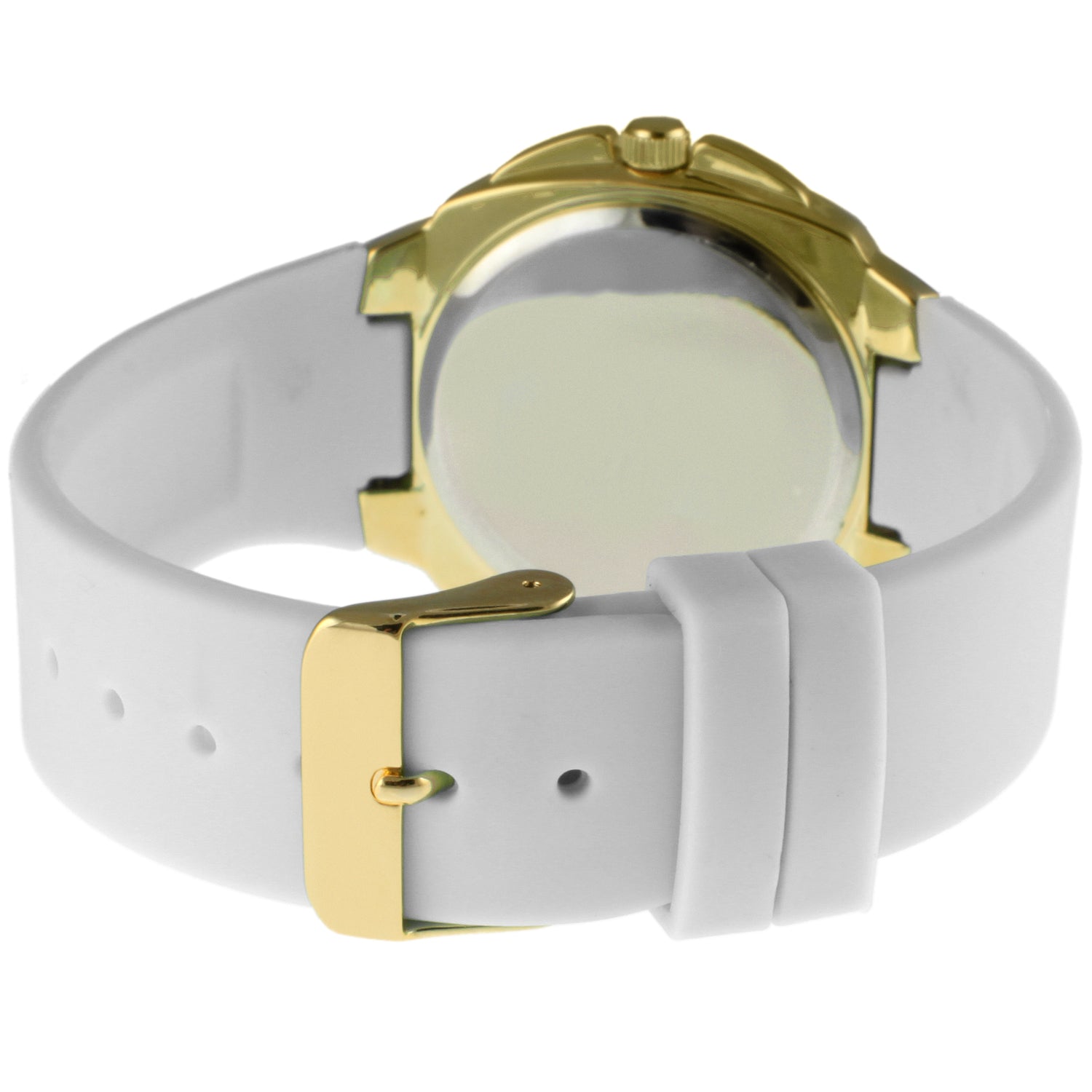 TKO Multi-Function Watch with Fluted Bezel - White