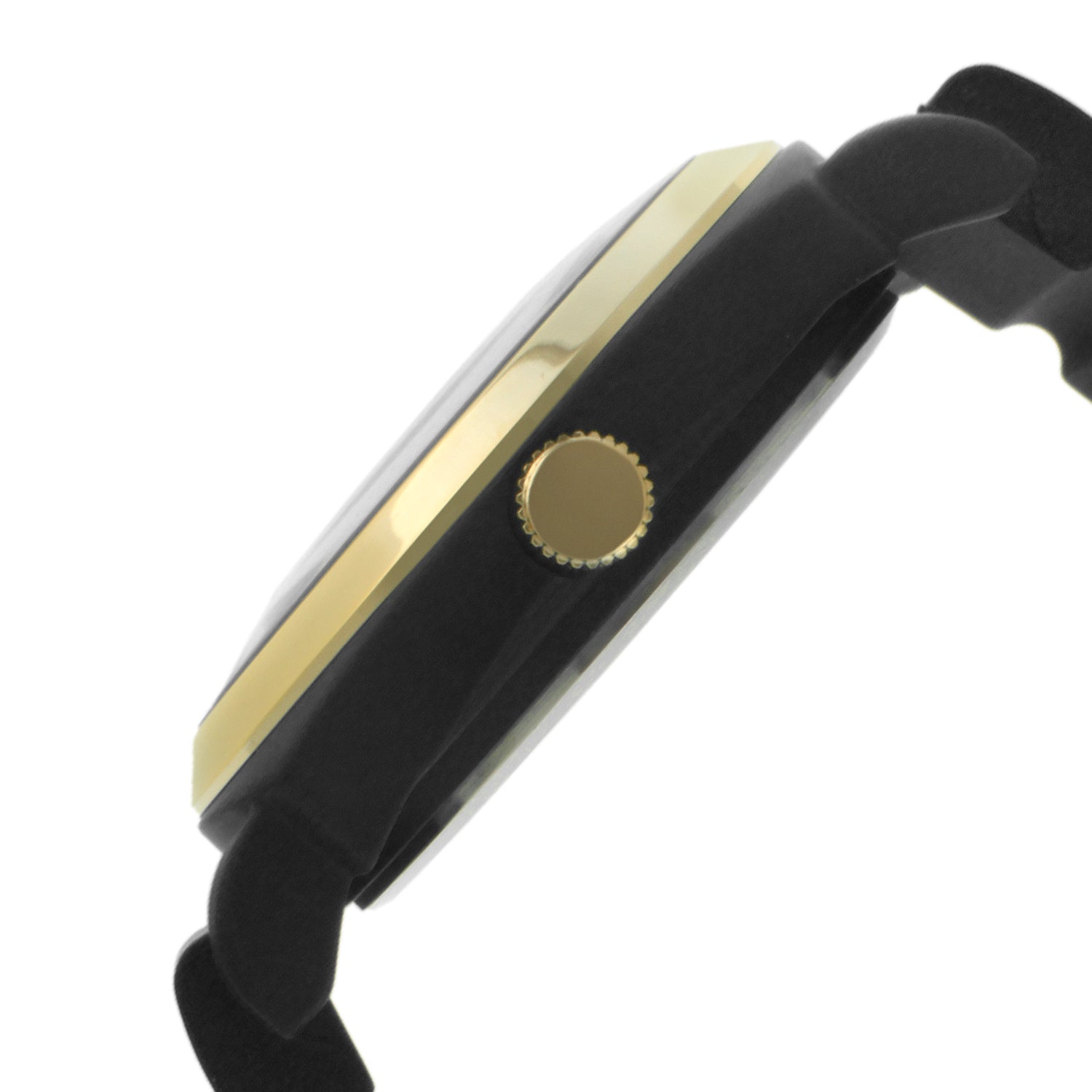 TKO Milano Fall Silicone Rubber Watch- Black