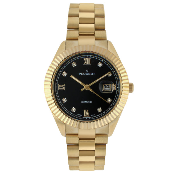 Gold Plated Watch Buy Gold Watches On Sale Peugeot Watches