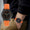 Men's 40mm Military Dial Sport Orange Canvas Strap Watch