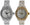 Women's 36mm White Ceramic Watch with Gold Crystal Bezel
