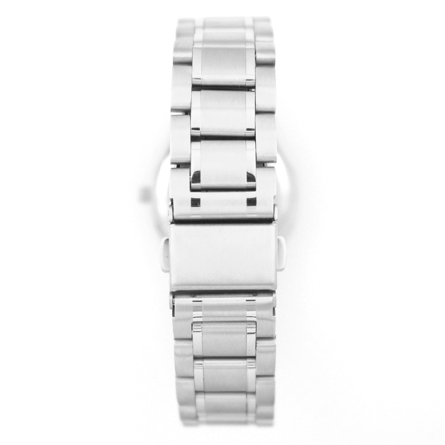 Women's 32mm Hex Shape Silver Bracelet Watch