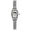 womens 30x20mm sun and moon phase watch with white face and stainless steel mesh strap and date