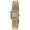Women's Gold Bracelet Watch with Swarovski Crystal Bezel