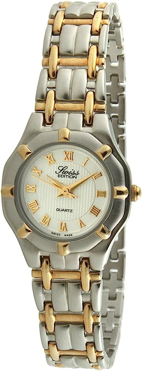 Two-Tone Silver and Gold Women’s Bracelet Watch Eternal 22 Silver / Gold Set | Waldor & Co. – WALDOR & CO main image 2