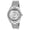 Men's 40mm Silver Face Fluted Bezel Steel Bracelet Watch