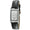 Men's 38x24mm Silver Contour Case Remote Sweep Leather watch