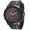 Men's 46mm Orange Multi-Function Sport Rubber Watch