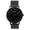 Men's Ultra Slim 40mm Watch with PVD Plated Black Mesh Band