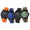 Men's 40mm Military Dial Sport Orange Canvas Strap Watch