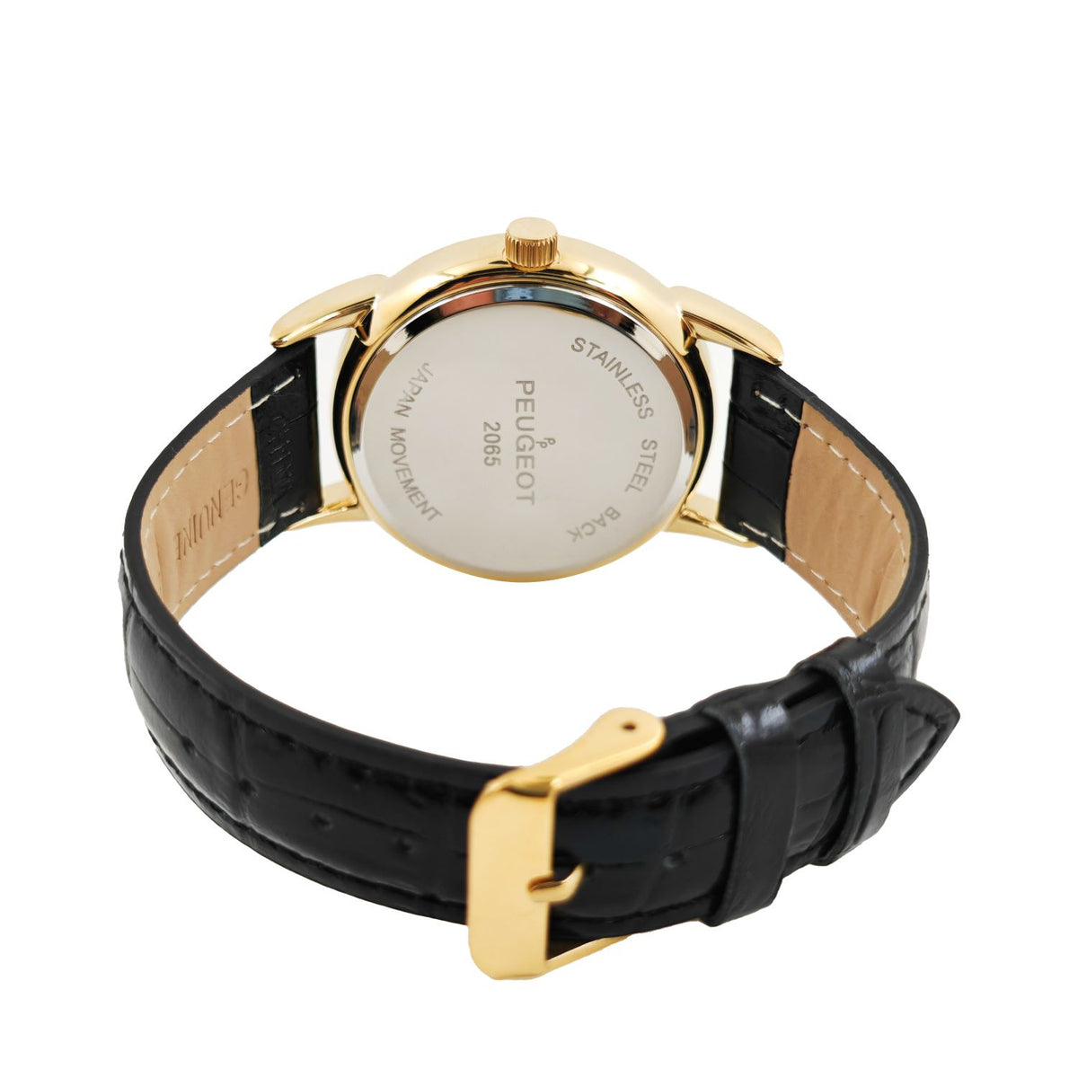 Vintage Pair of Men and Women Leather Couple Watches - Black main image 1