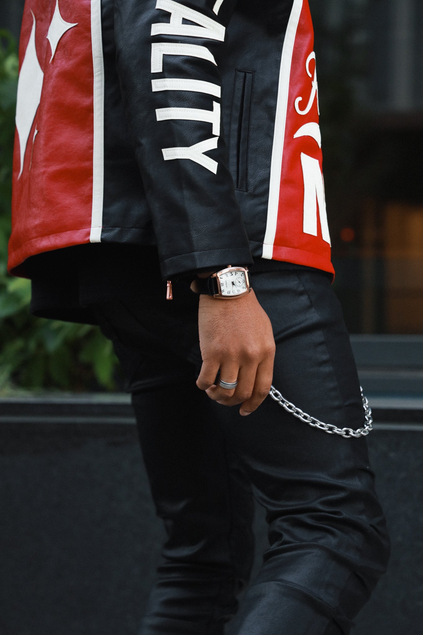 Men’s Vintage 50mm x 38mm Rose Gold Cushion Shaped Watch