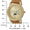 Women's 40mm Multi-Function Watch with Brown Suede Strap