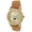 Women's 40mm Multi-Function Watch with Brown Suede Strap