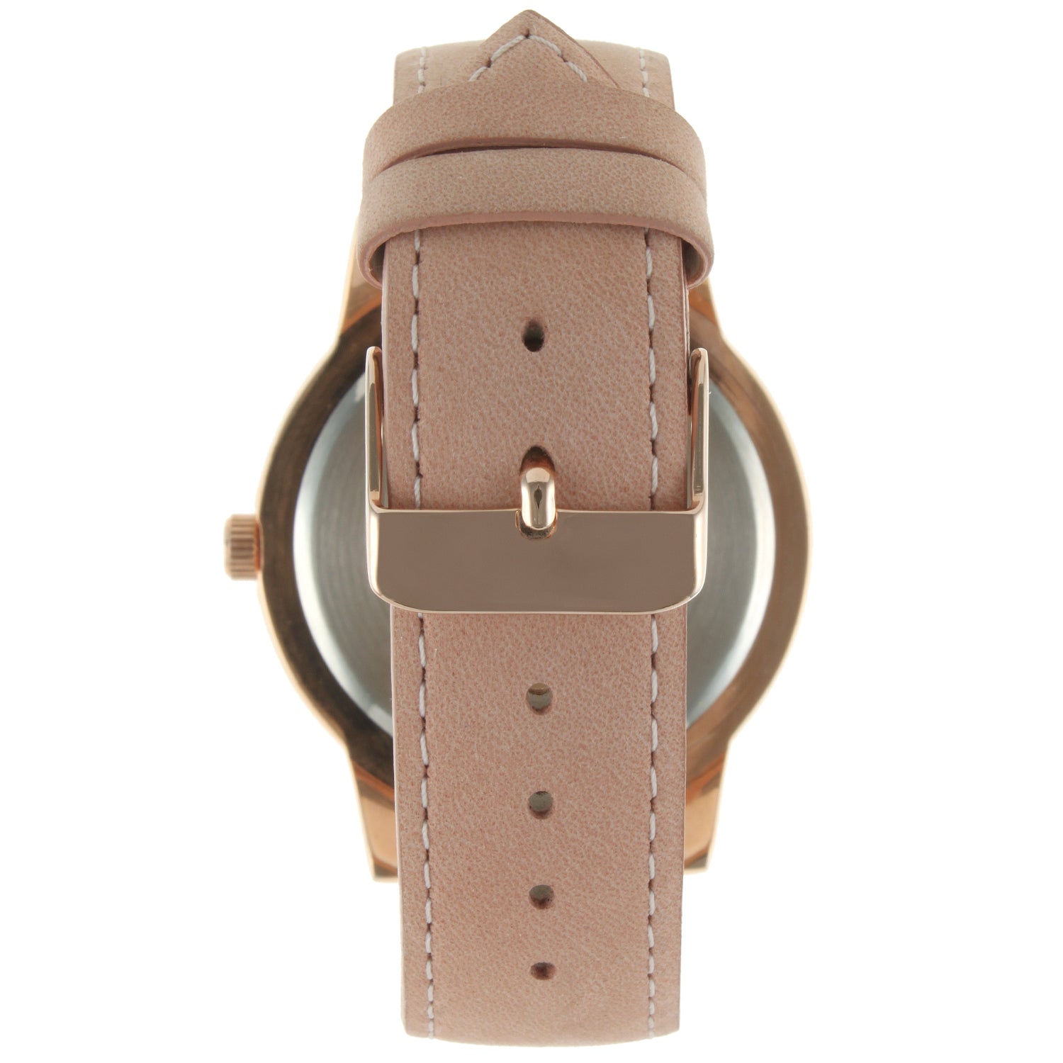 Women's 40mm Multi-Function Watch with Pink Suede Strap