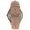 Women's 40mm Multi-Function Watch with Pink Suede Strap