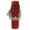 Women's 38mm Watch T-Bar Dress Red Leather Strap