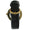 Women's 38mm Black Floating CZ Diamond Dial Watch
