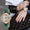 Women's 38mm Green Watch Crystal Bezel Leather Strap