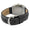 Women's 32mm Black Crystal Bezel Leather Strap Watch