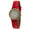 Women's Classic 24mm Red Watch With Easy to Read Numerals