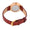 Women's 30mm Rose Gold Case Watch with Brown Genuine Leather Band