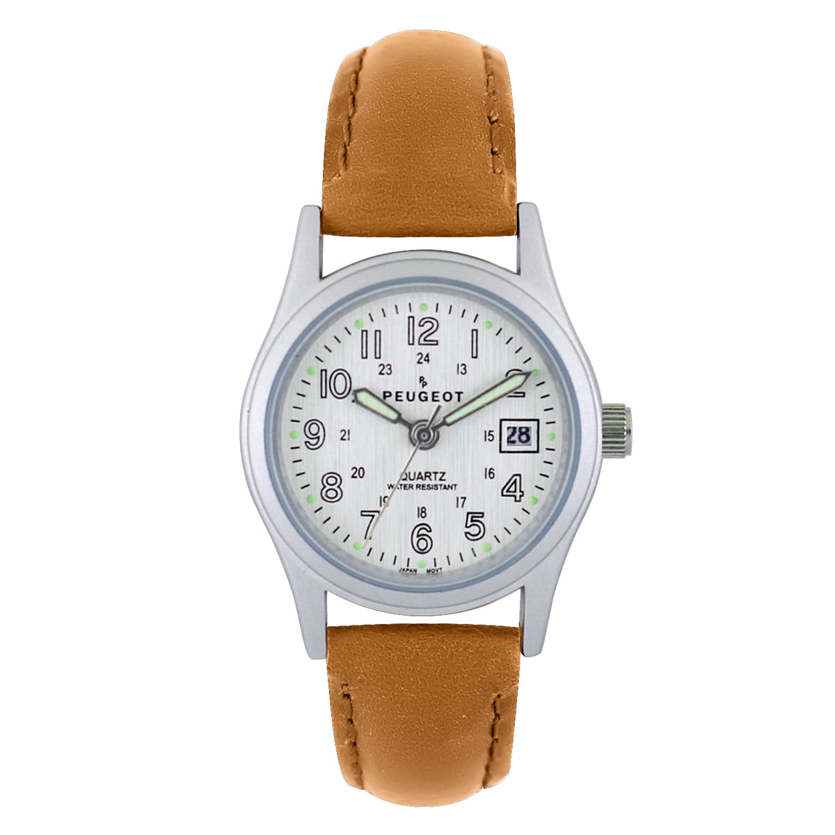 Vintage 1980\'s Peugeot 24/12 Nurses Watch  1-24 Numerals 3055BK-FV_3a7cbd70-f29b-4759-  main image 4