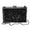 Women's Black Glitter Disco Clutch Bag