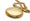 Peugeot Men's 14Kt Gold Plated Vintage Pocket Watch with Chain,