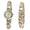 Women Crystal Watch w/ Matching Bracelet & Earing Gift Set