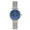 Women's 30mm Blue Sleek Stainless Steel Mesh Band Watch