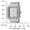 Women's 36X30mm Silver Tank Bracelet Watch Panther Link Bracelet
