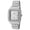 Women's 36X30mm Silver Tank Bracelet Watch Panther Link Bracelet