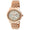 Women's Rose Gold 40mm Multi-Function Watch with Crystal Bezel