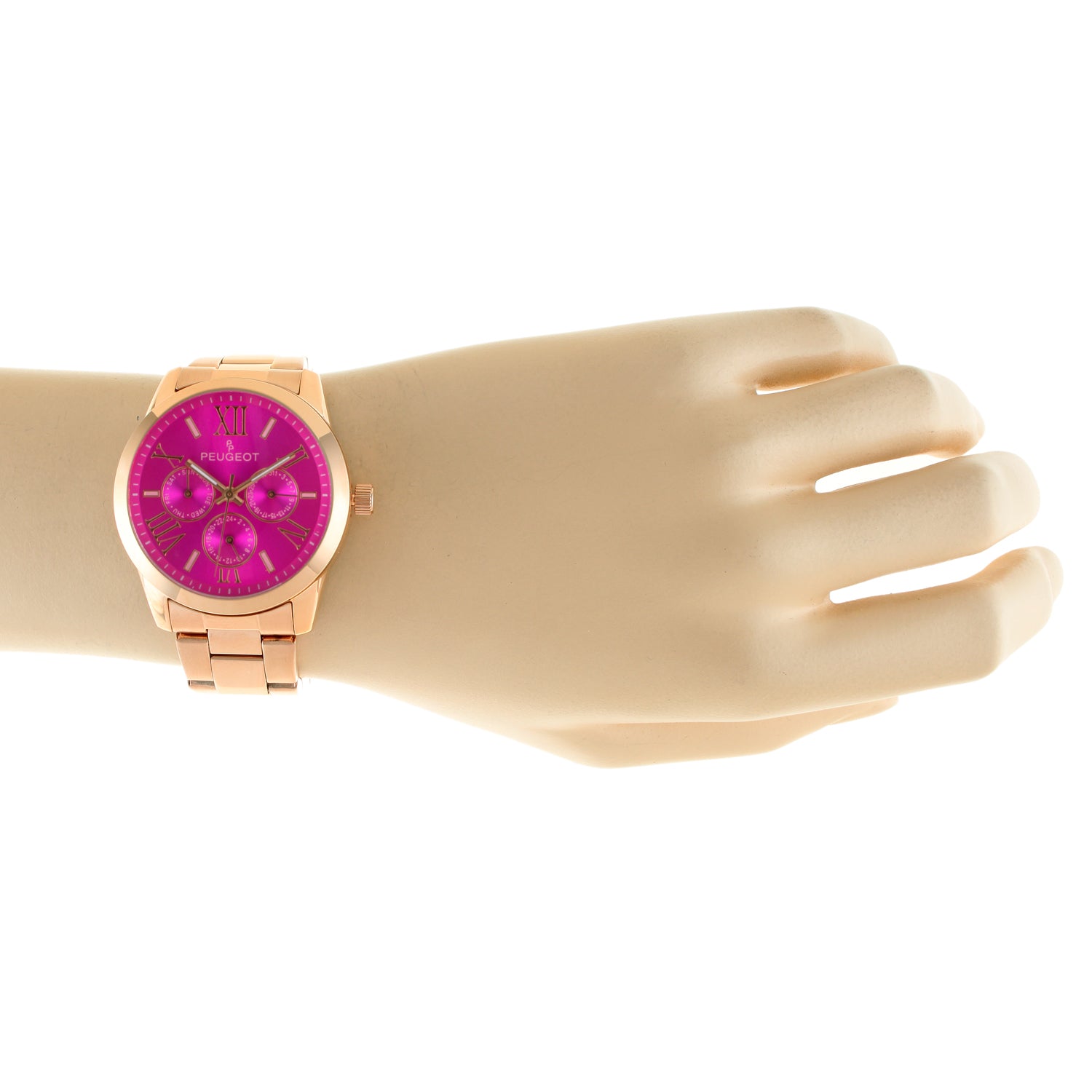 Woman Watches Multifunction Boyfriend Watch with Roman Numerals
