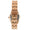 Womens Luxury Status Rose Gold Swarovski Crystal Watch