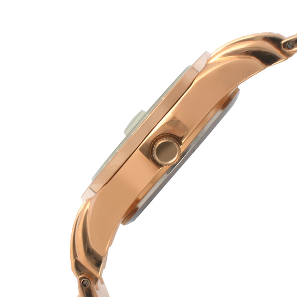 Womens Luxury Status Rose Gold Swarovski Crystal Watch - Peugeot Watches