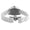 Women's 36mm White Genuine Ceramic Watch with Sport Bezel