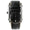 Women's Crystal Couture Black Watch Pavet Face with Leather Bands