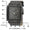 Women's Crystal Couture Black Watch Pavet Face with Leather Bands