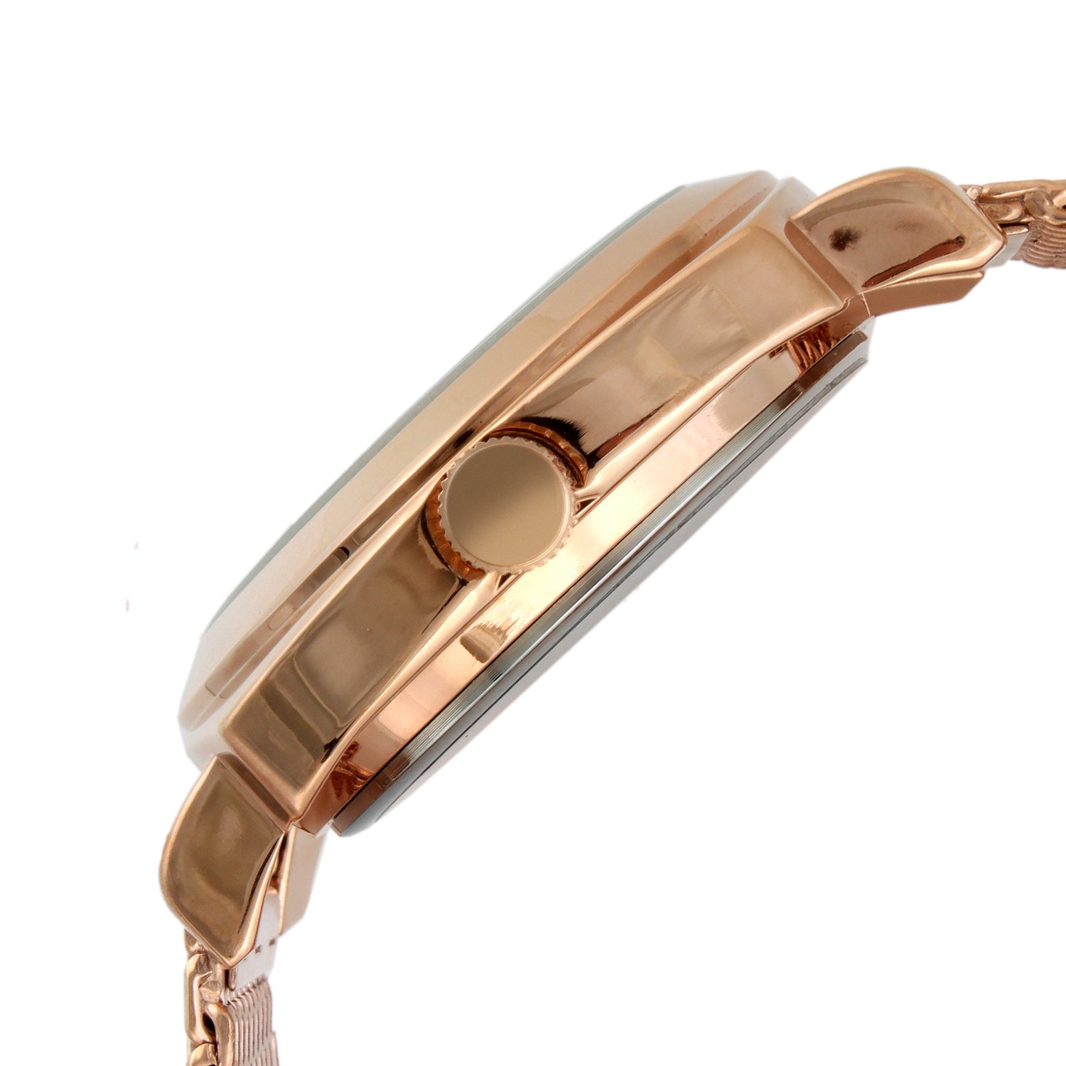 TKO 40MM Mesh Bracelet Watch - Rose Gold