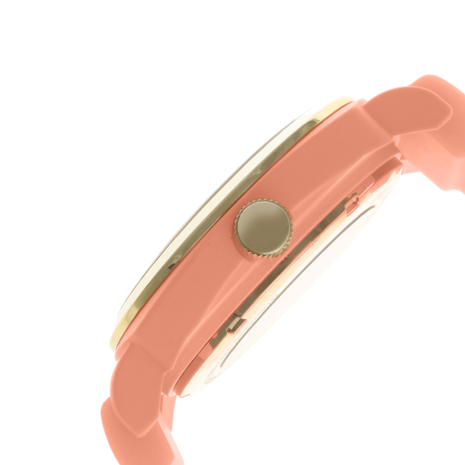 TKO 40mm Mechanical Skeleton Watch- Peach